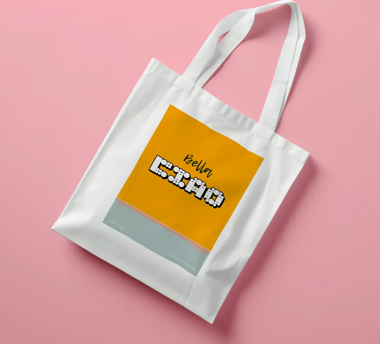 BELLA CIAO borsa in juta da Einfach Uebel