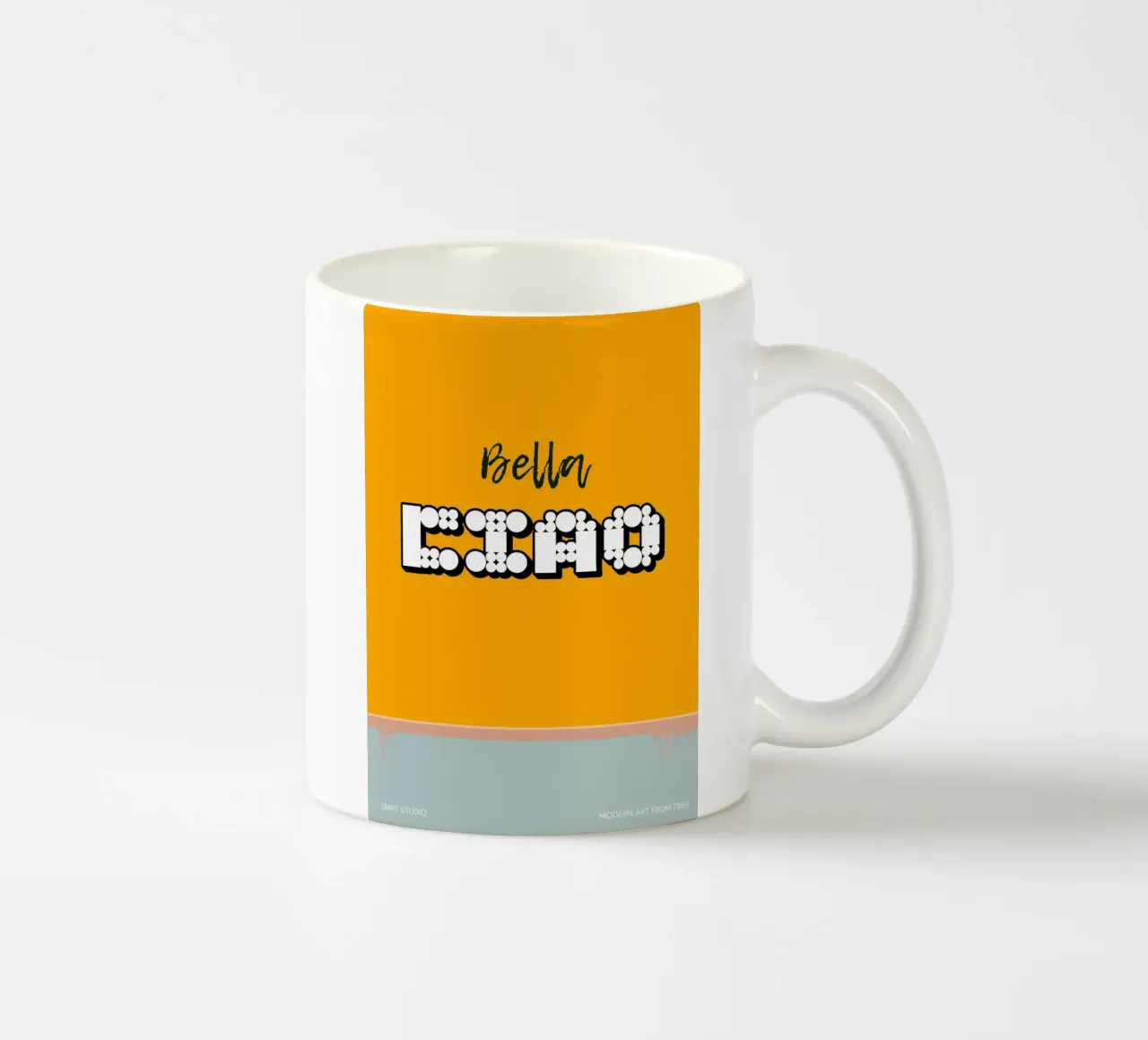 BELLA CIAO tazza in ceramica da Einfach Uebel