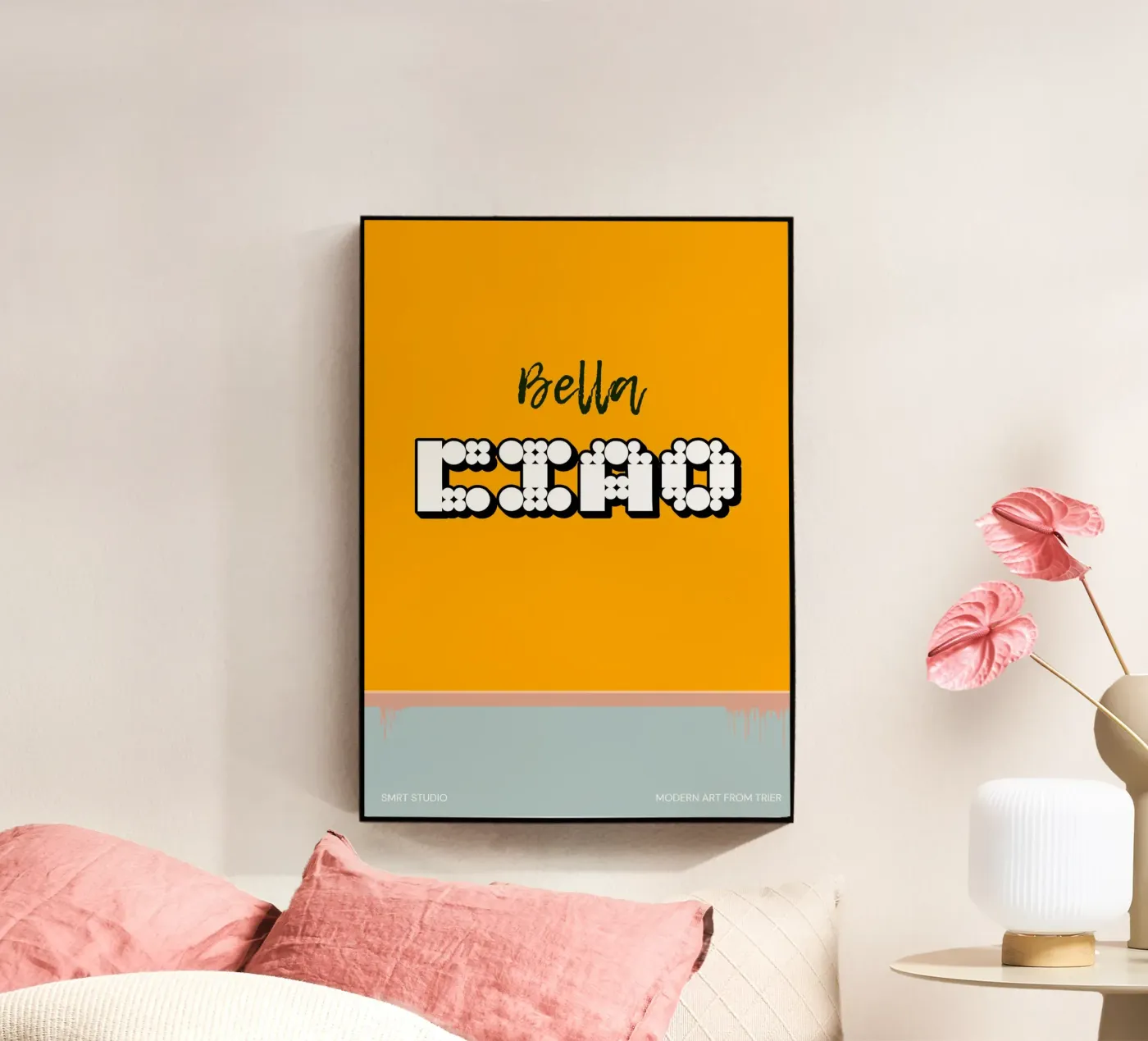 BELLA CIAO plexiglass da SMRT STUDIO