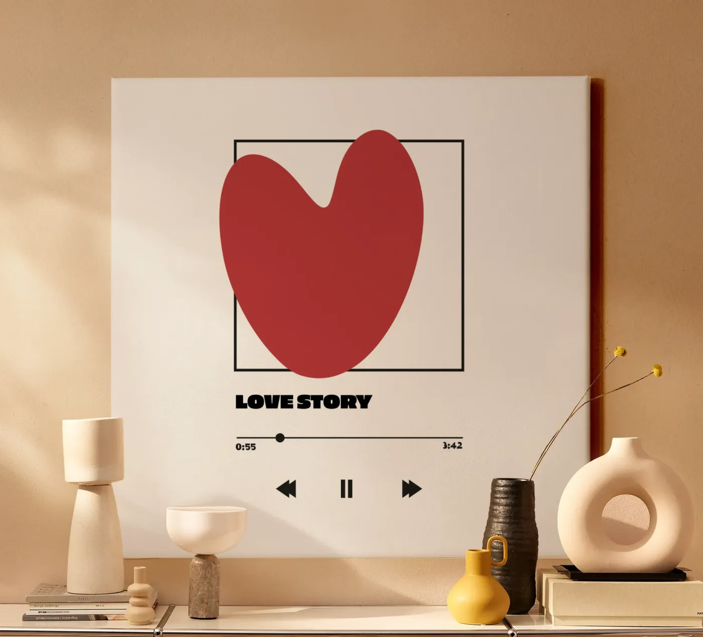 love story canvas by be.