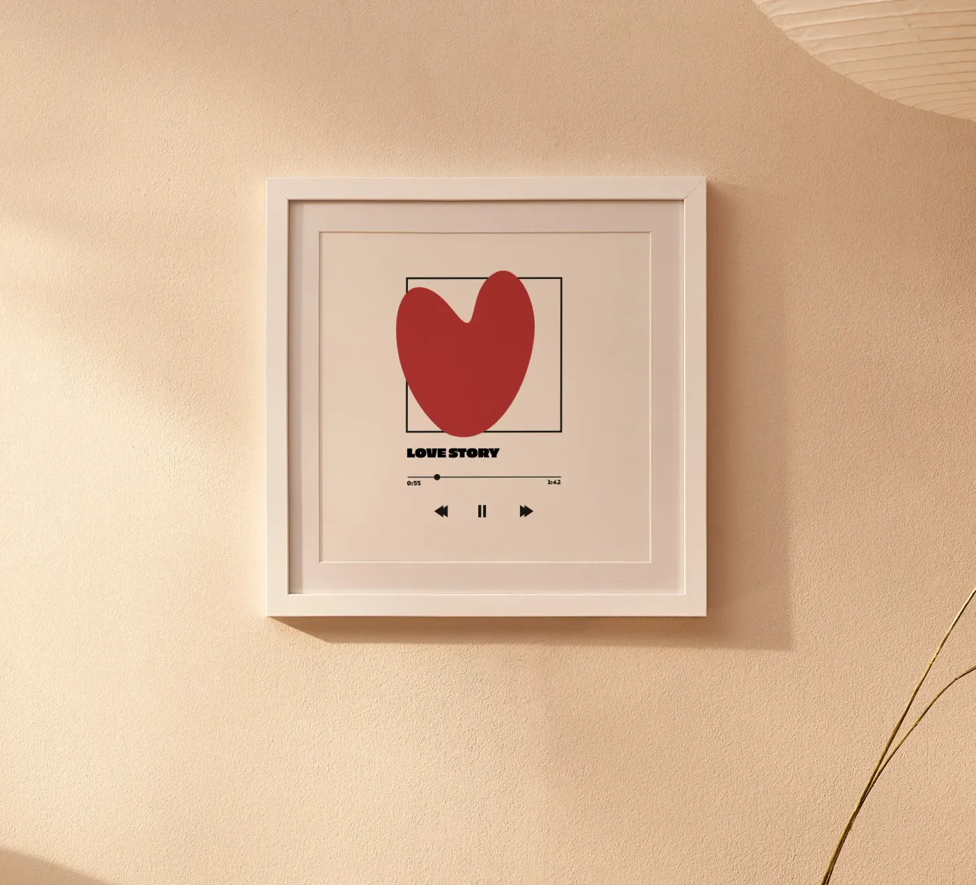 love story poster by be.