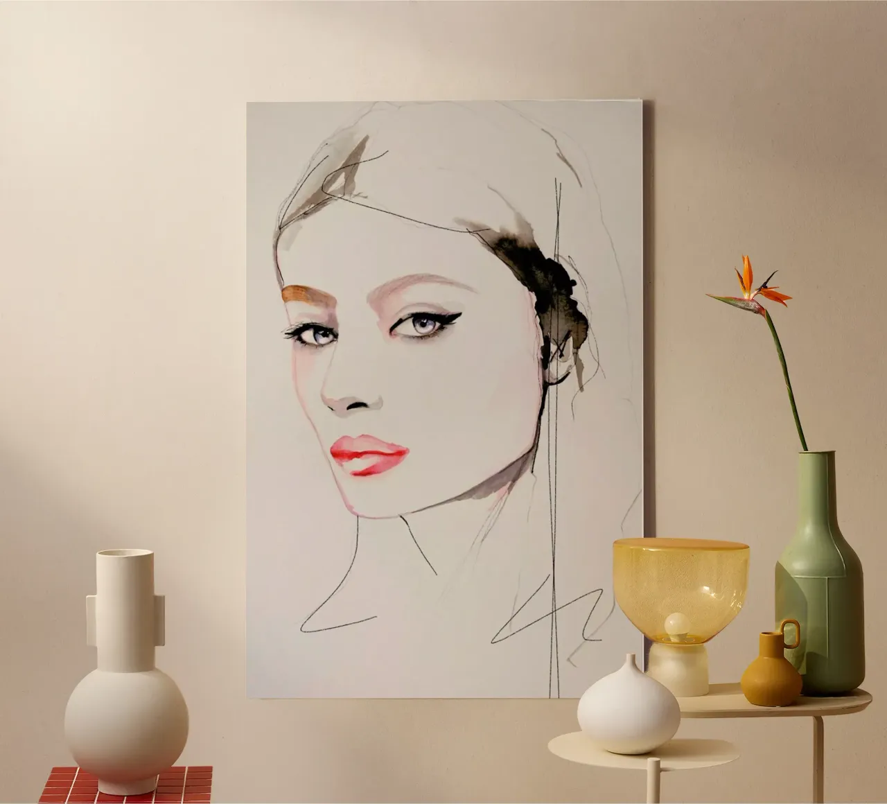 Winged tela da Leigh Viner