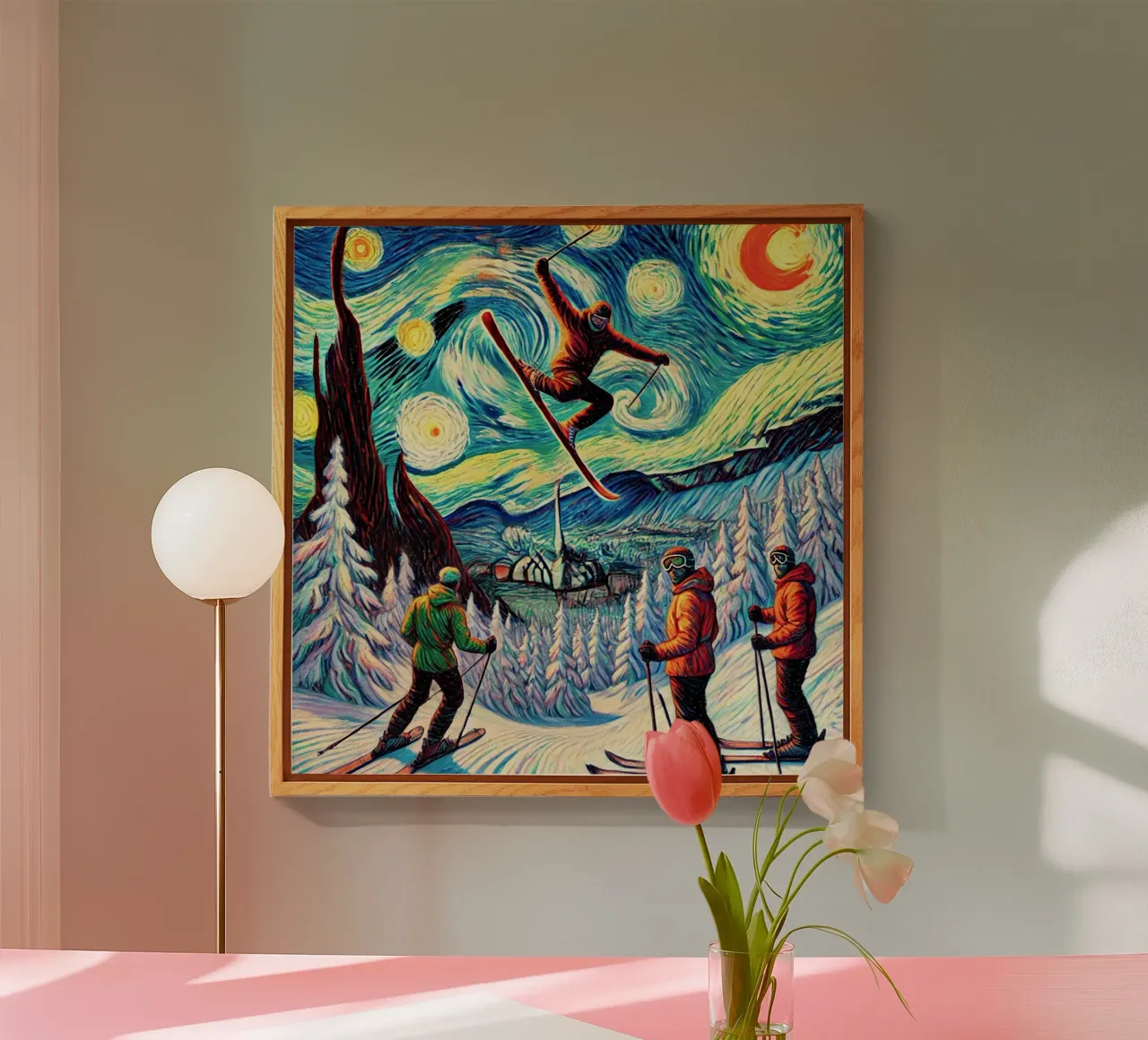 Telemark Deluxe plexiglass da Vintage Van Gogh