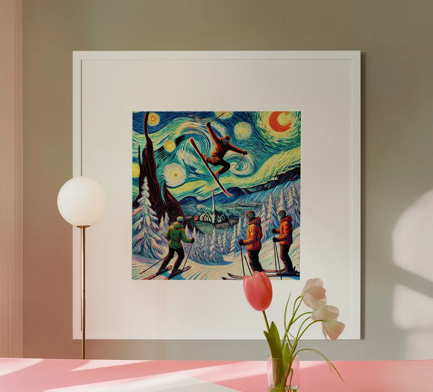 Telemark Deluxe poster da Vintage Van Gogh