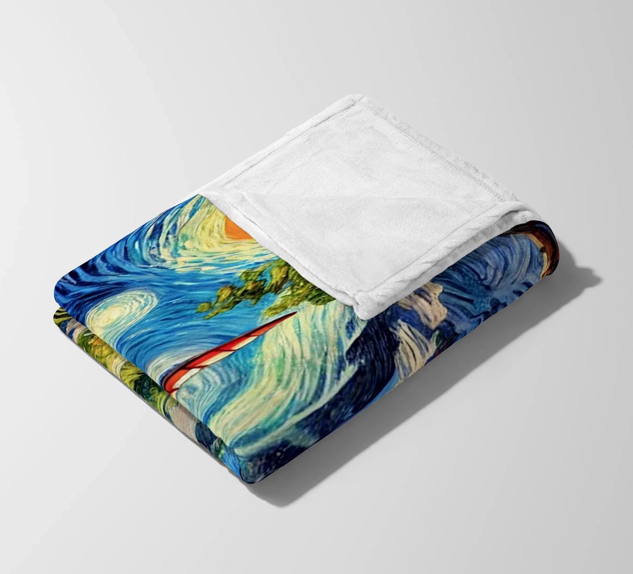 Valley Paraglide Fever coperta in pile da Vintage Van Gogh