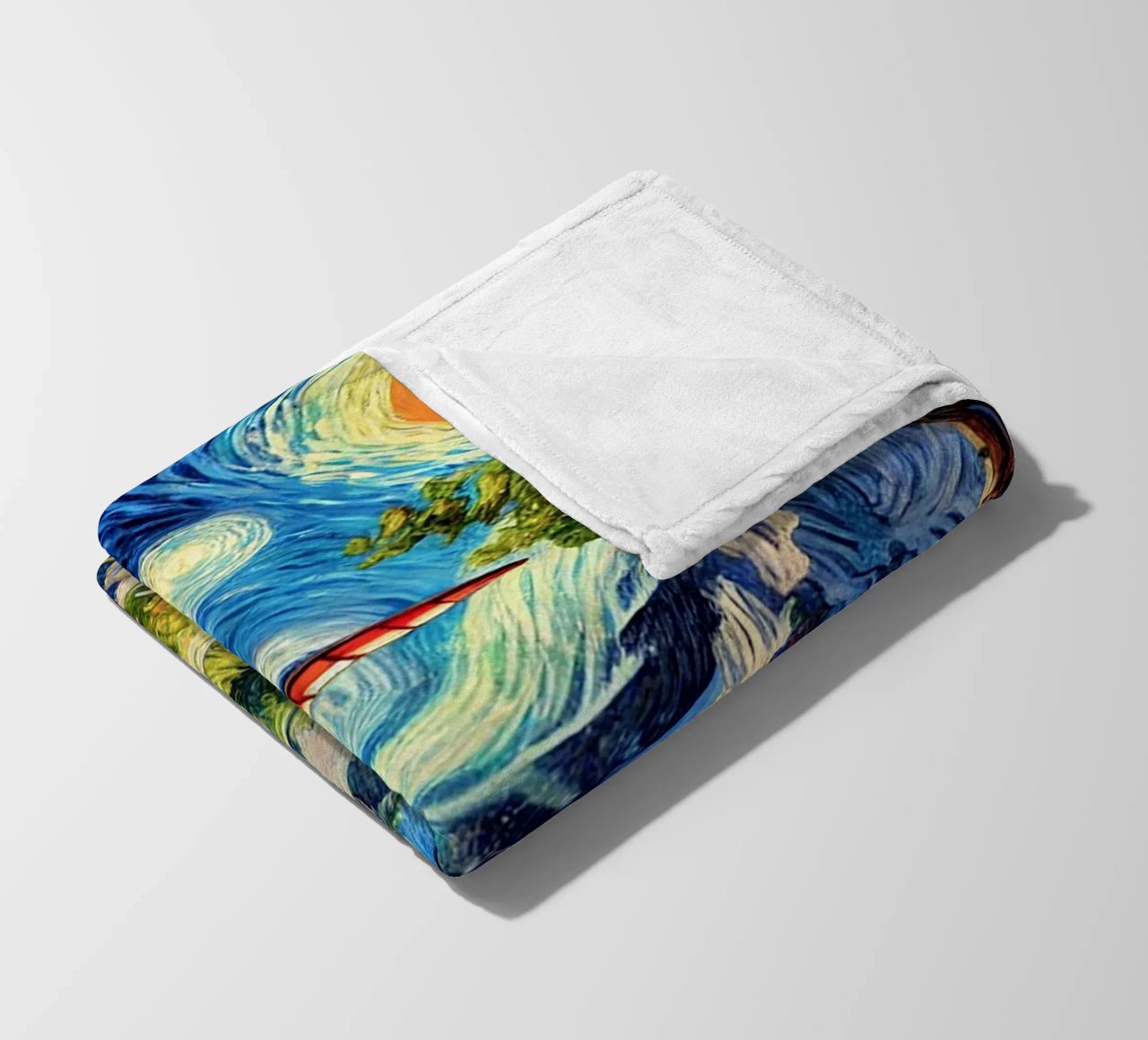 Valley Paraglide Fever coperta in pile da Vintage Van Gogh