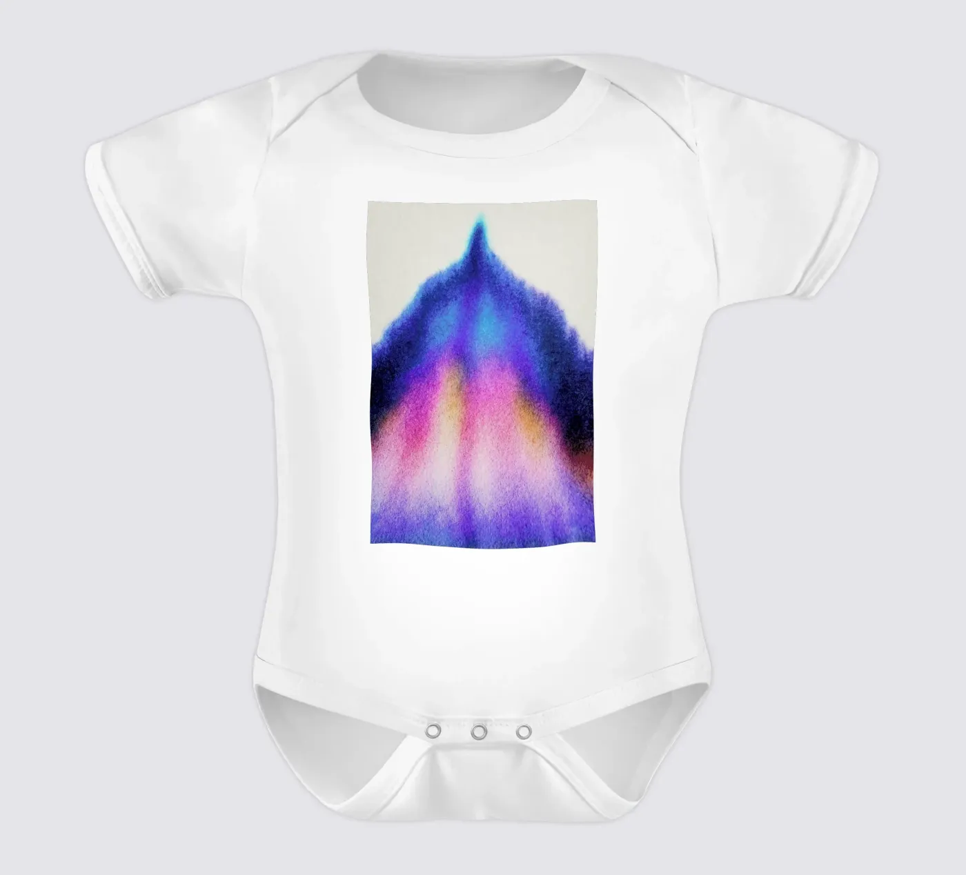 Fire Gradient babyrompertje korte mouwen van Studio One