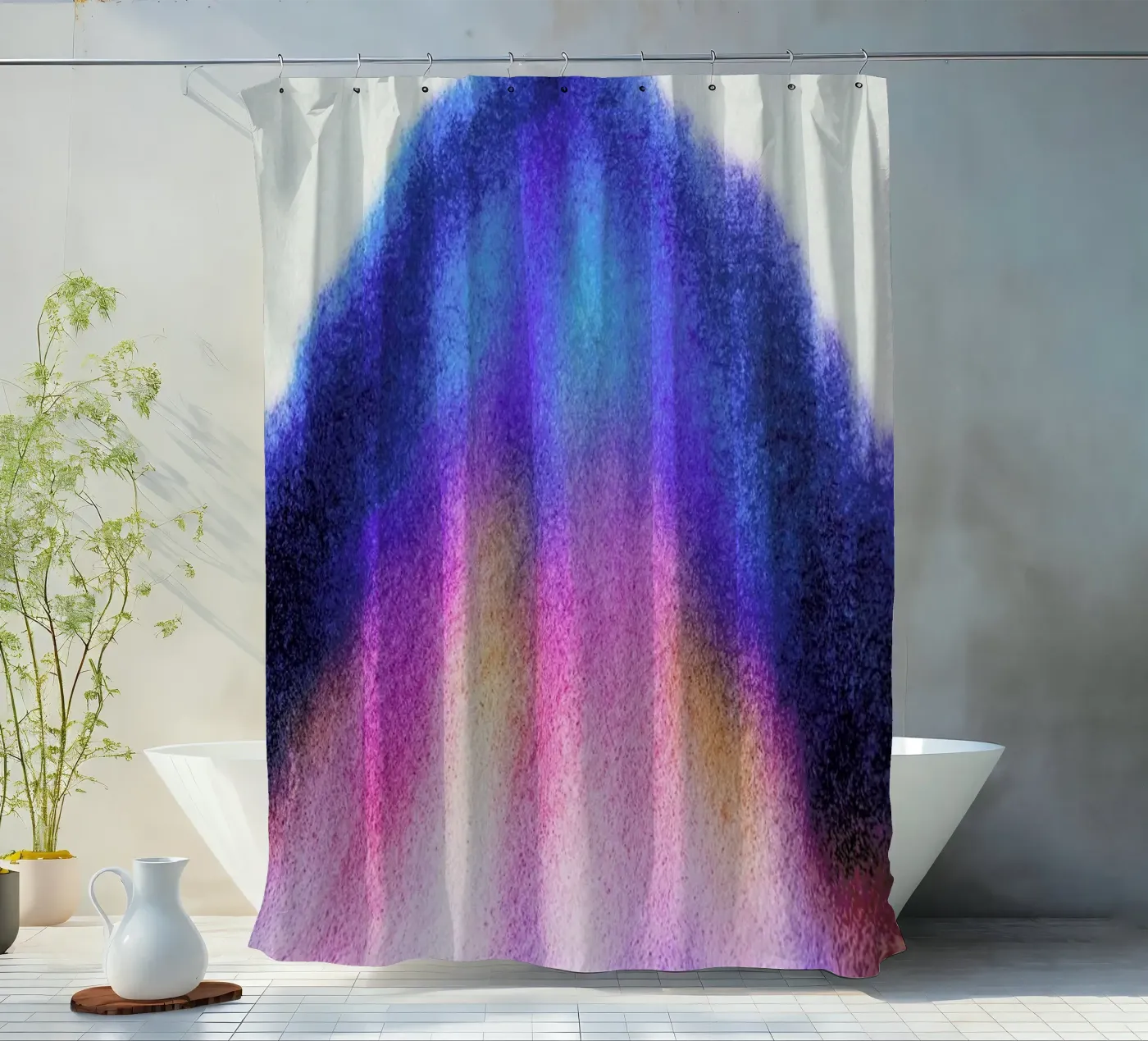Fire Gradient shower curtain by Studio One