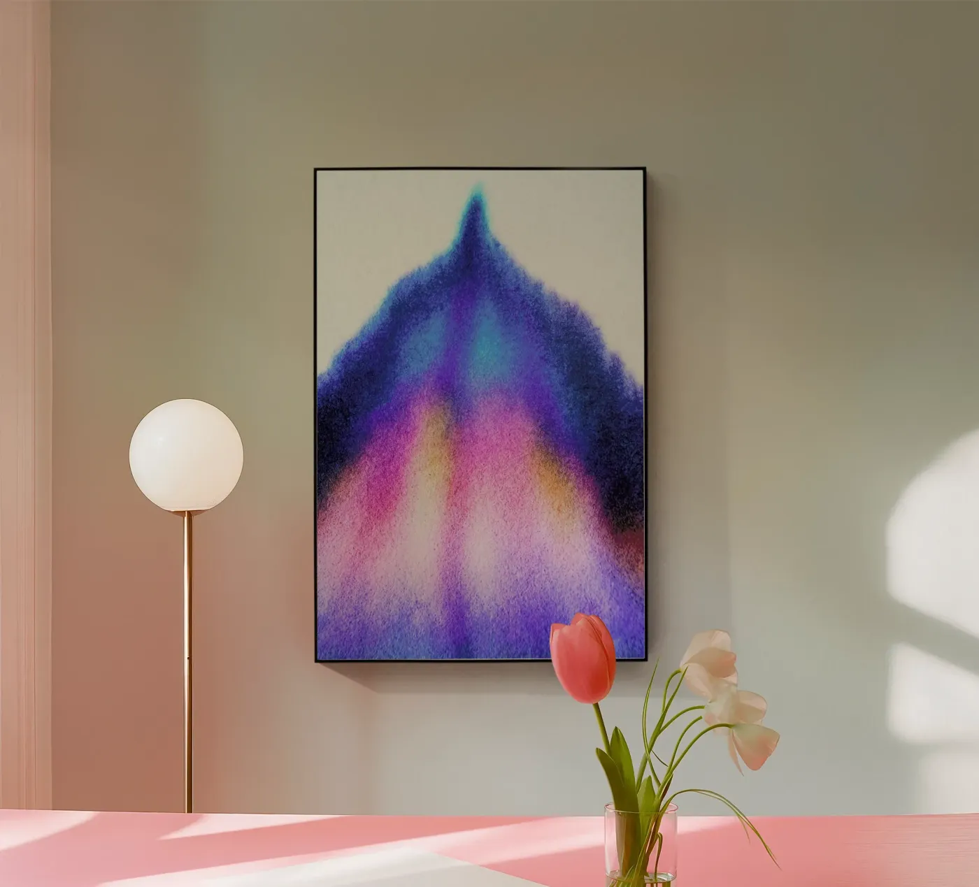 Fire Gradient Acryl-Glas von Studio One