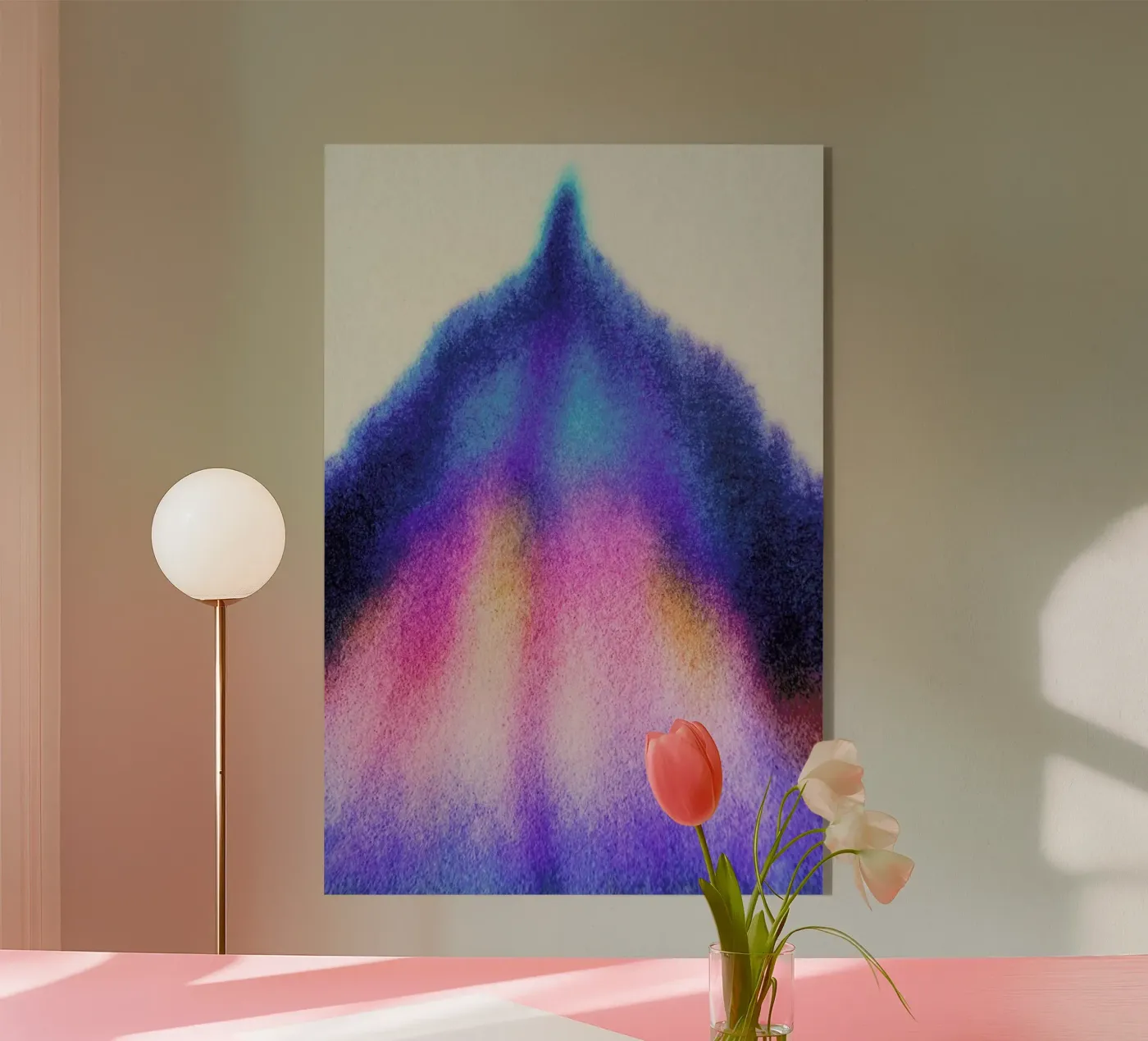 Fire Gradient Acryl-Glas von Studio One