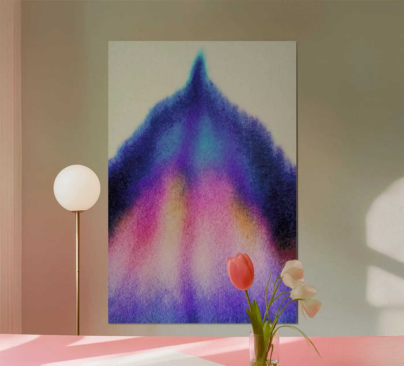 Fire Gradient Poster von Studio One