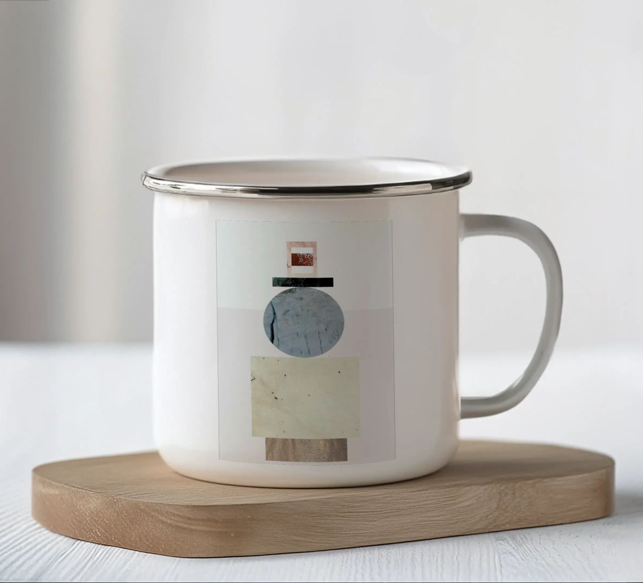 Iva 02 tazza in smalto da The Home Office Studio