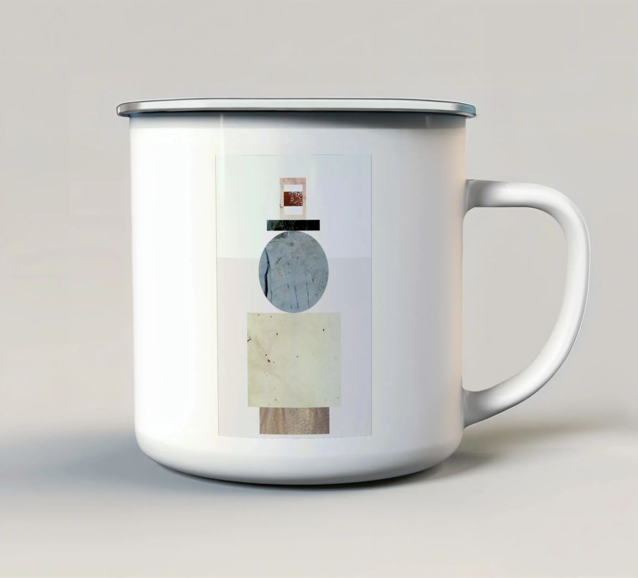 Iva 02 tazza in smalto da The Home Office Studio