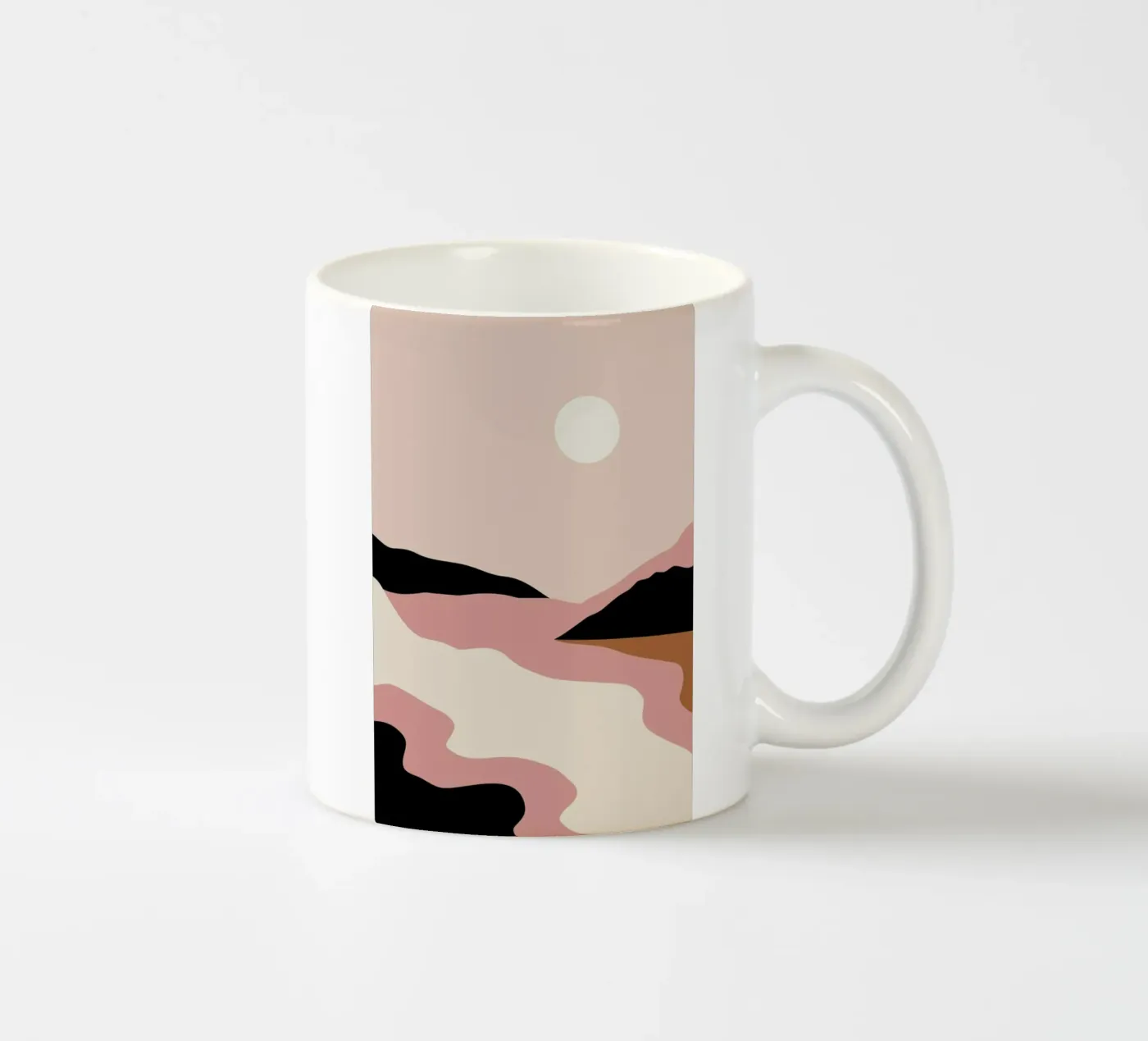 Valley Flow ceramic mug by Pure