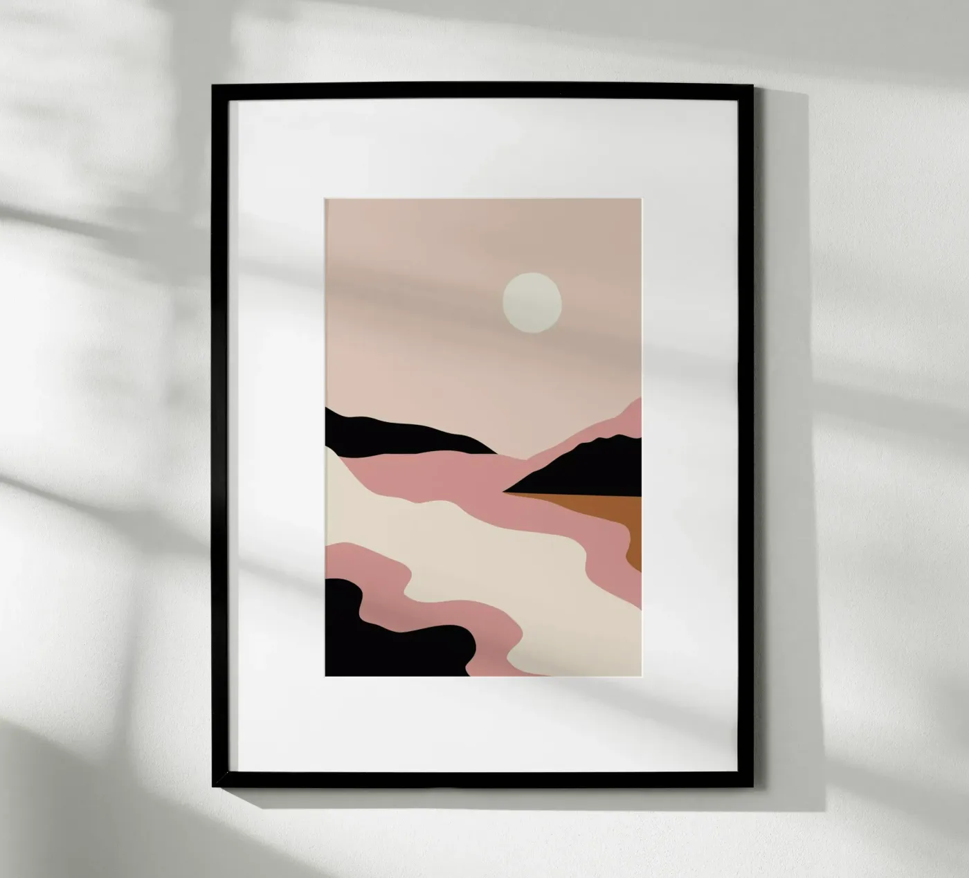Valley Flow Poster von Pure