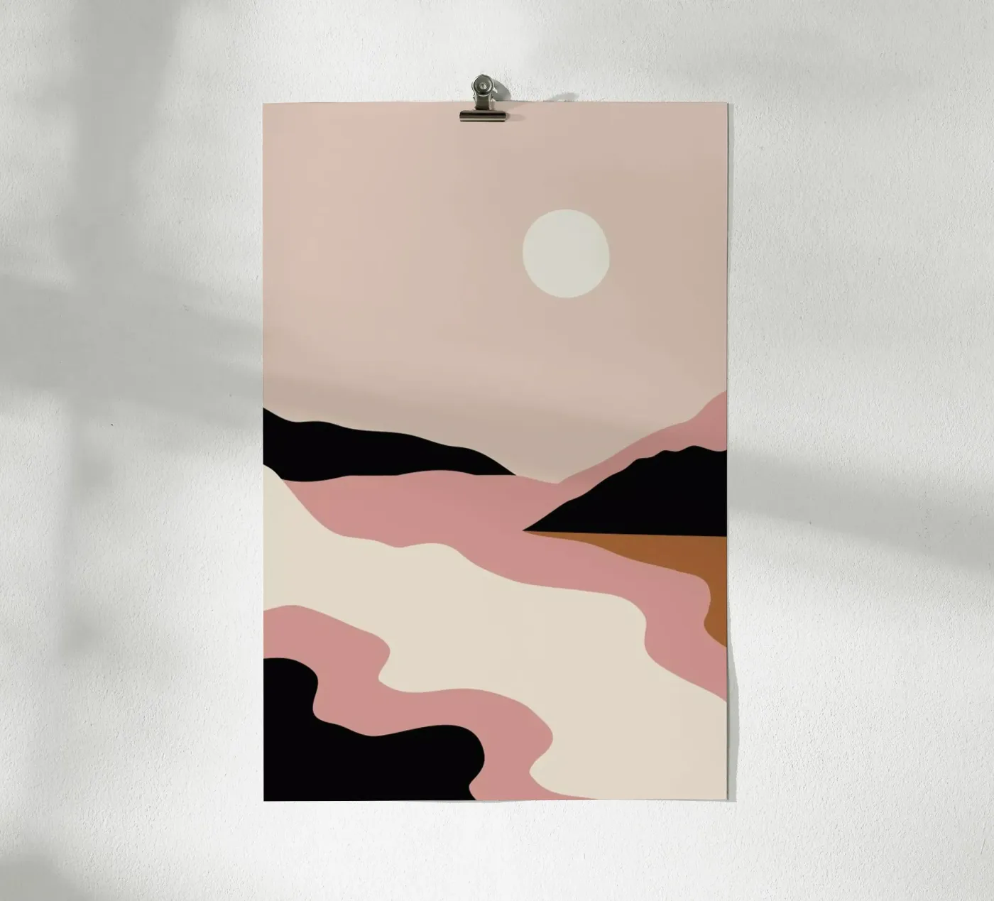 Valley Flow Poster von Pure