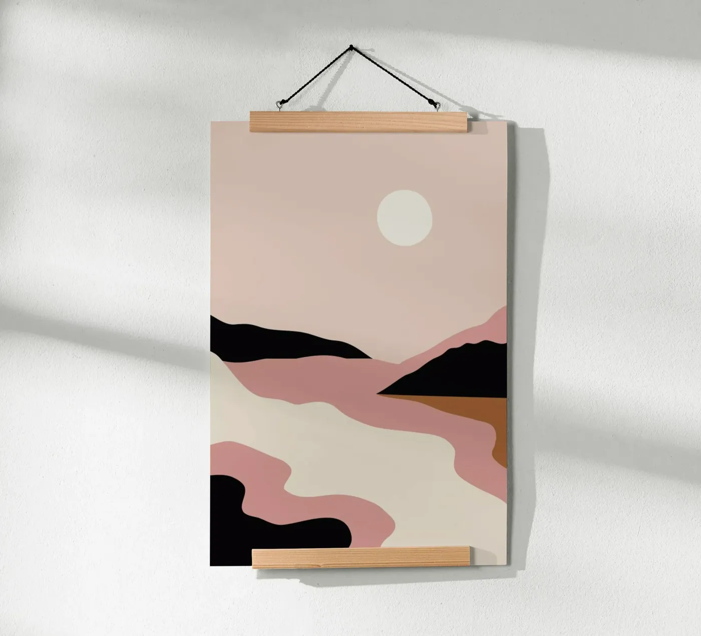Valley Flow Poster von Pure