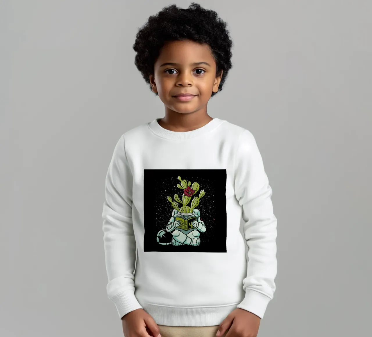 Astronaut Cactus Succulent felpa bambino da Tobe Fonseca