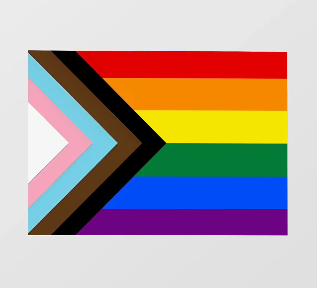Pride Flag pellicola backlit da Attaboy Dsgn