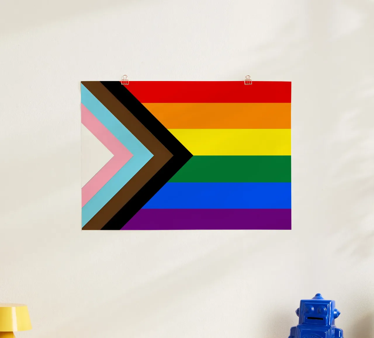 Pride Flag poster da Attaboy Dsgn