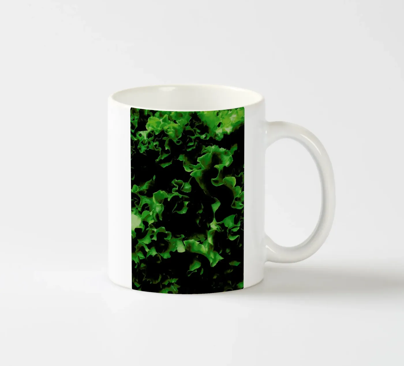 Salad ceramic mug by Sebastian Hilgetag