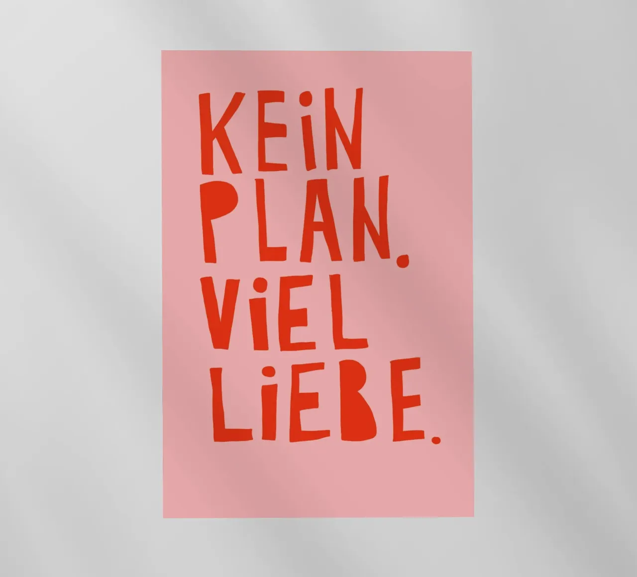 Kein Plan. Viel Liebe. pellicola backlit da fraeuleinvonfuchs