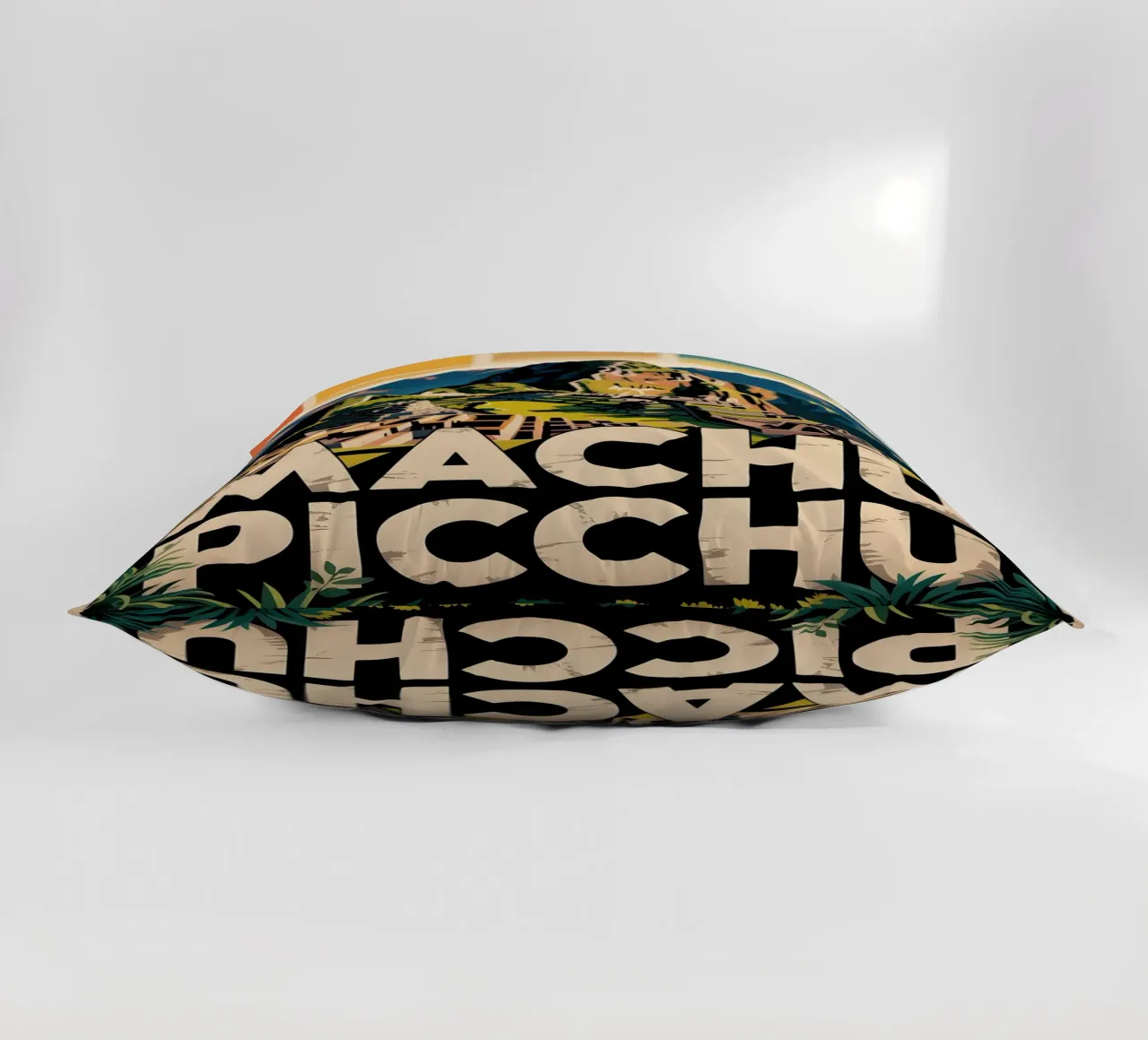 Machu Picchu cuscino da Vintage Travel Art