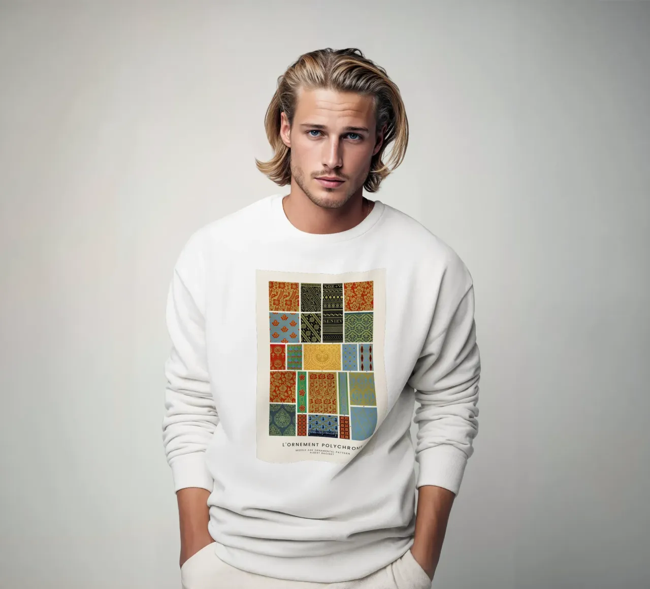 Racinet - Medieval Ornamental Pattern III felpa da Vintage by JUNIQE