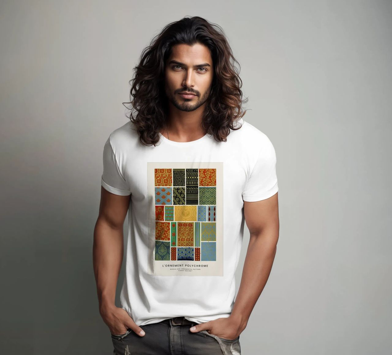 Racinet -  Medieval  Ornamental Pattern III camiseta de Vintage by JUNIQE