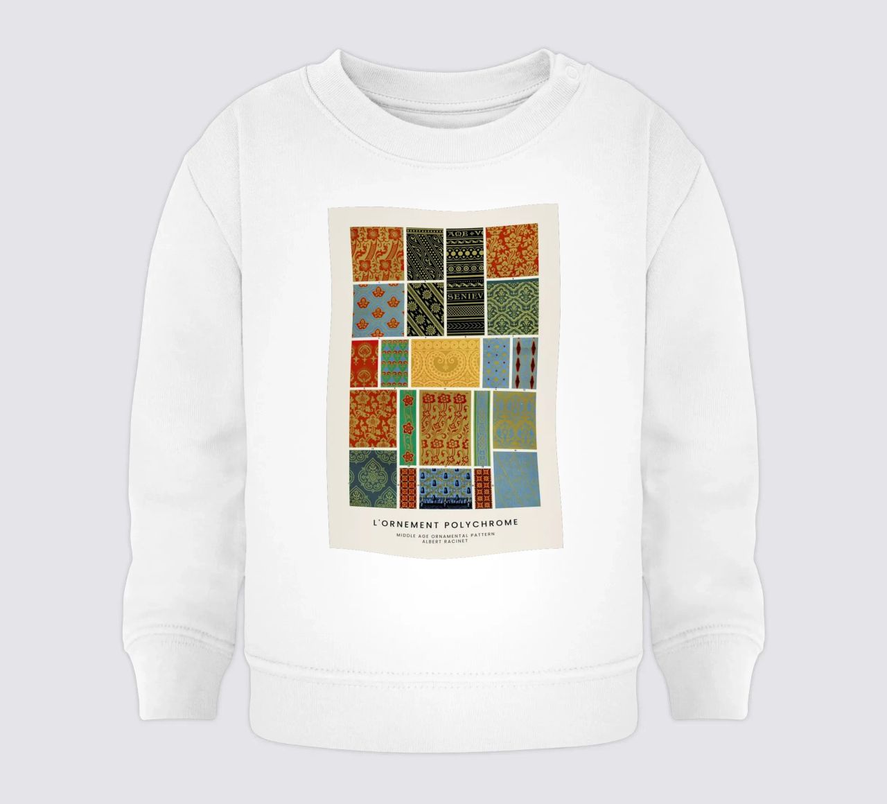 Racinet -  Medieval  Ornamental Pattern III sudadera de bebé de Vintage by JUNIQE