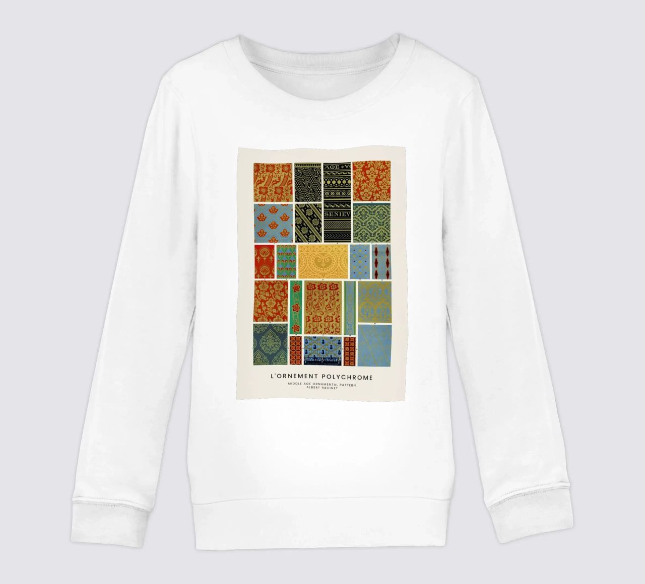 Racinet -  Medieval  Ornamental Pattern III sudadera para niño de Vintage by JUNIQE