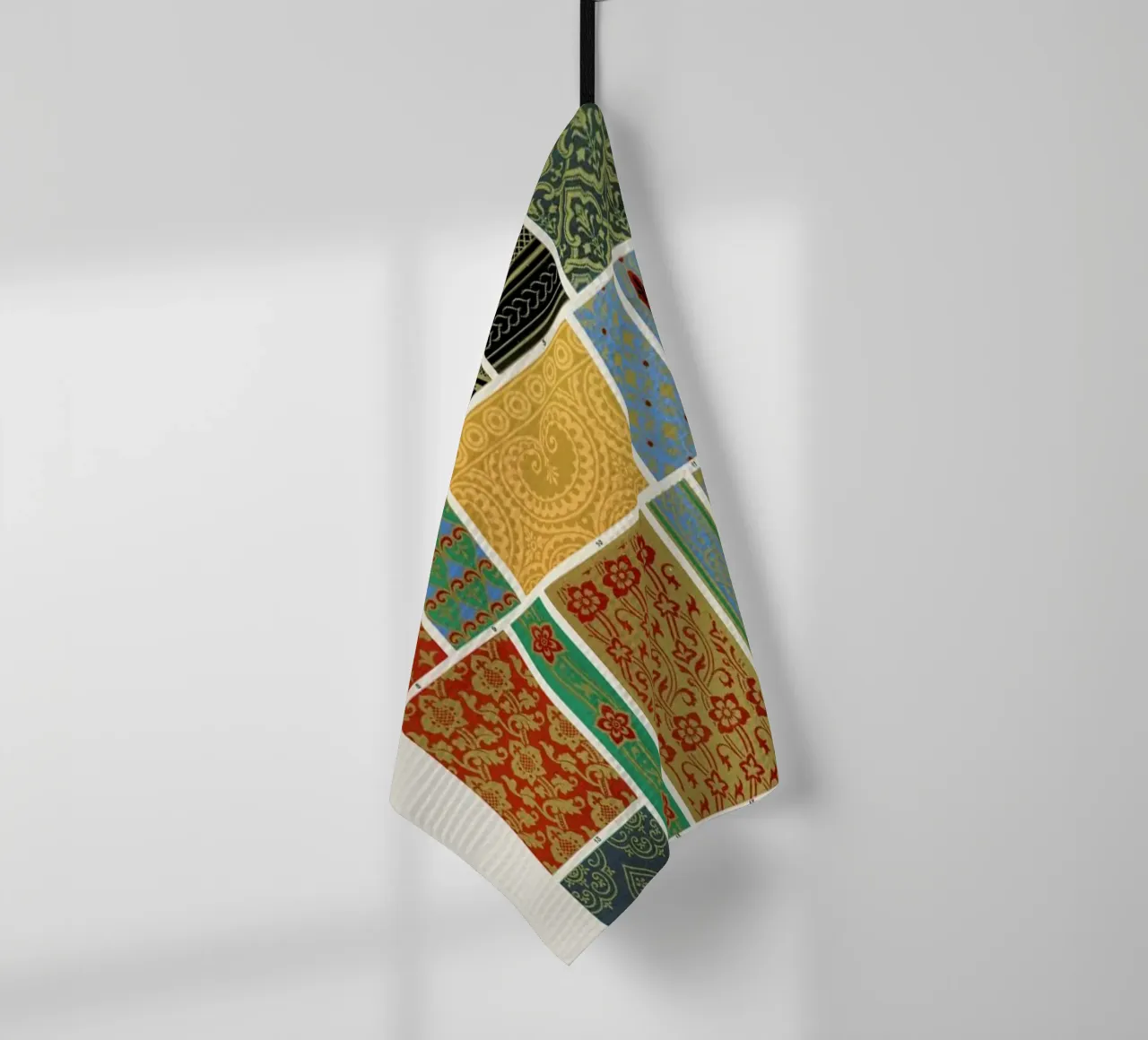 Racinet -  Medieval  Ornamental Pattern III Geschirrtuch von Vintage by JUNIQE