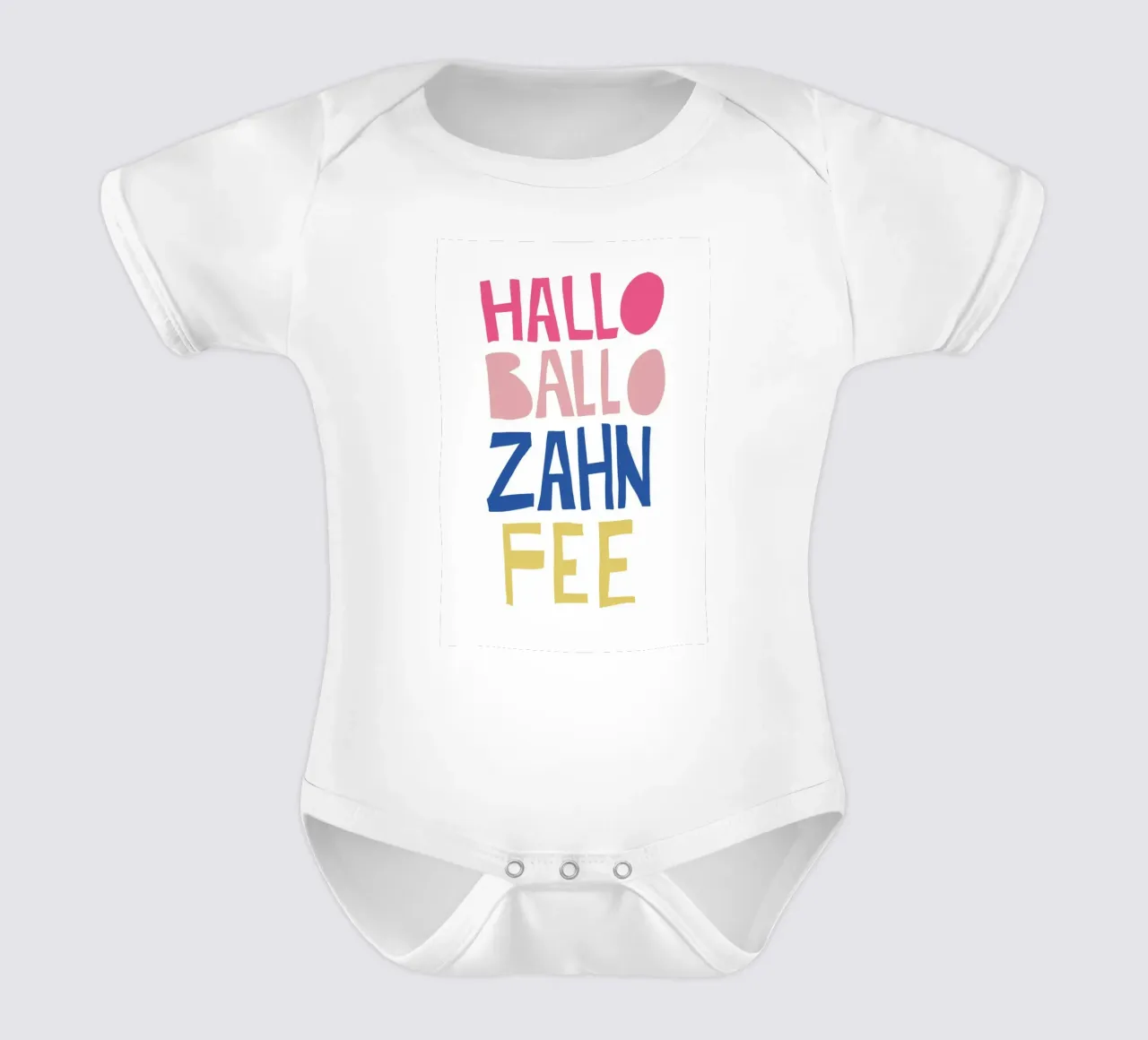 Hallo Ballo Zahnfee body neonato maniche corte da fraeuleinvonfuchs