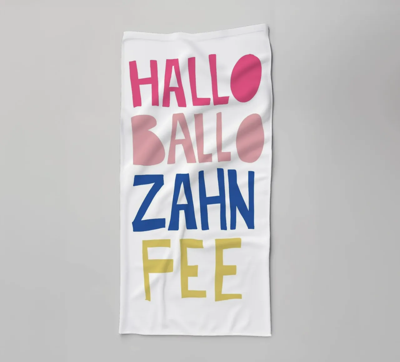 Hallo Ballo Zahnfee asciugamano da bagno da fraeuleinvonfuchs