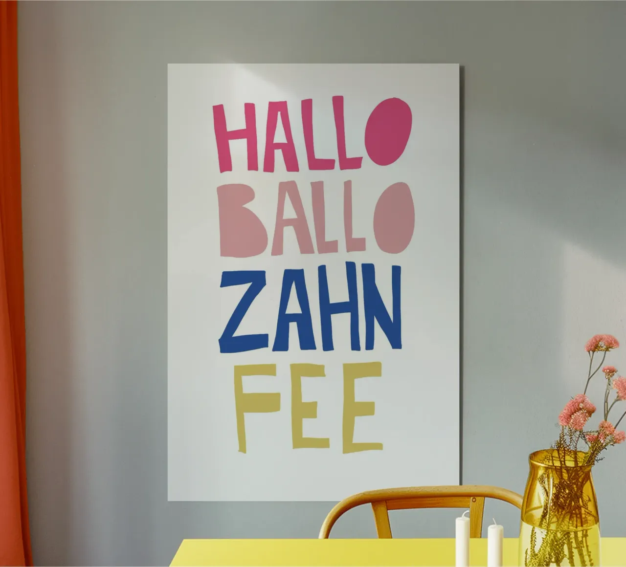 Hallo Ballo Zahnfee alu-dibond by fraeuleinvonfuchs