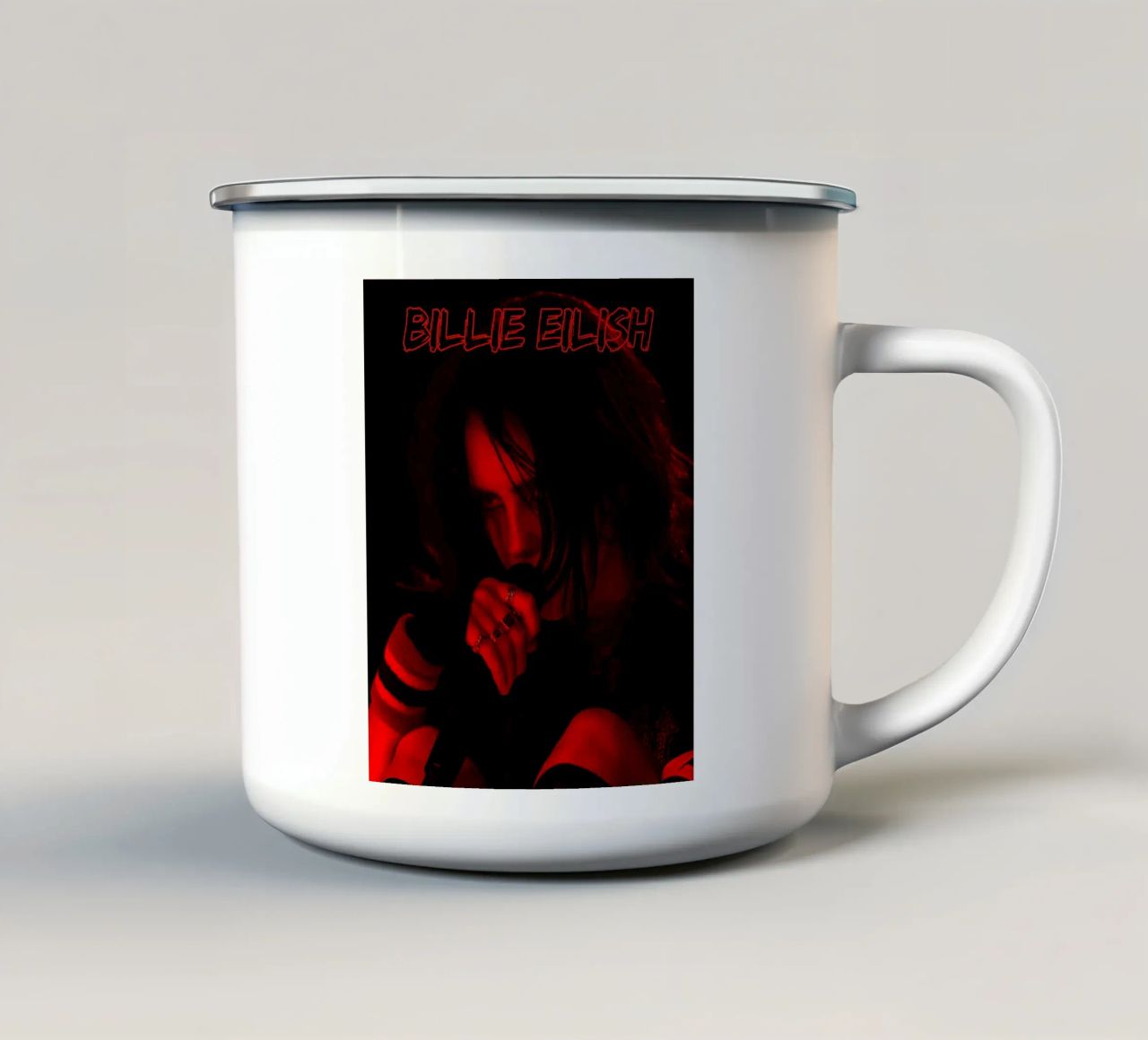 Red Billie 2025 tazza in smalto da VintageSingerWorld