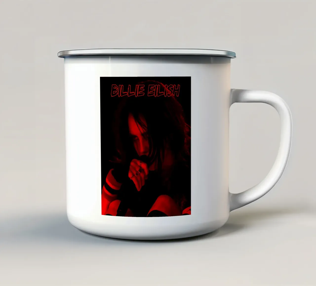 Red Billie 2025 tazza in smalto da VintageSingerWorld