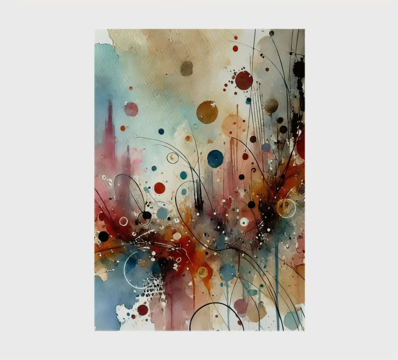 Dynamic Paint Explosion notebook by Chromatic Fusion Studio