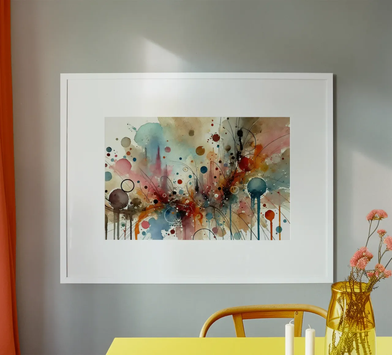 Dynamic Paint Explosion hahnemühle by Chromatic Fusion Studio