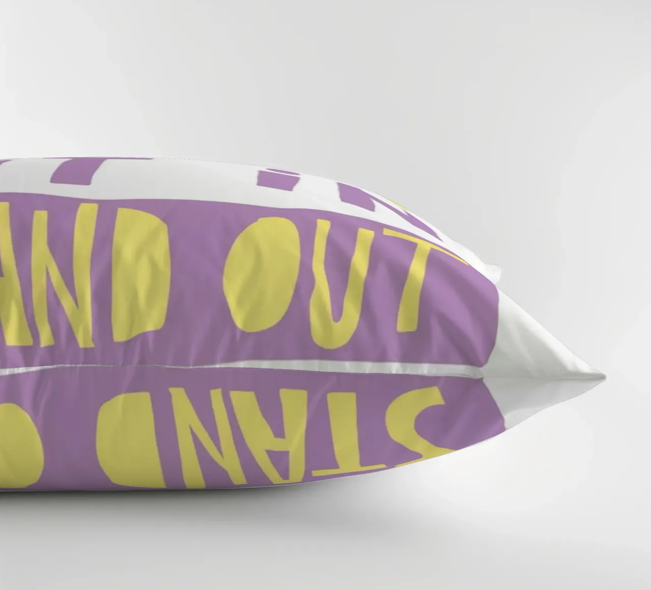 if you don't fit in stand out cuscino da fraeuleinvonfuchs