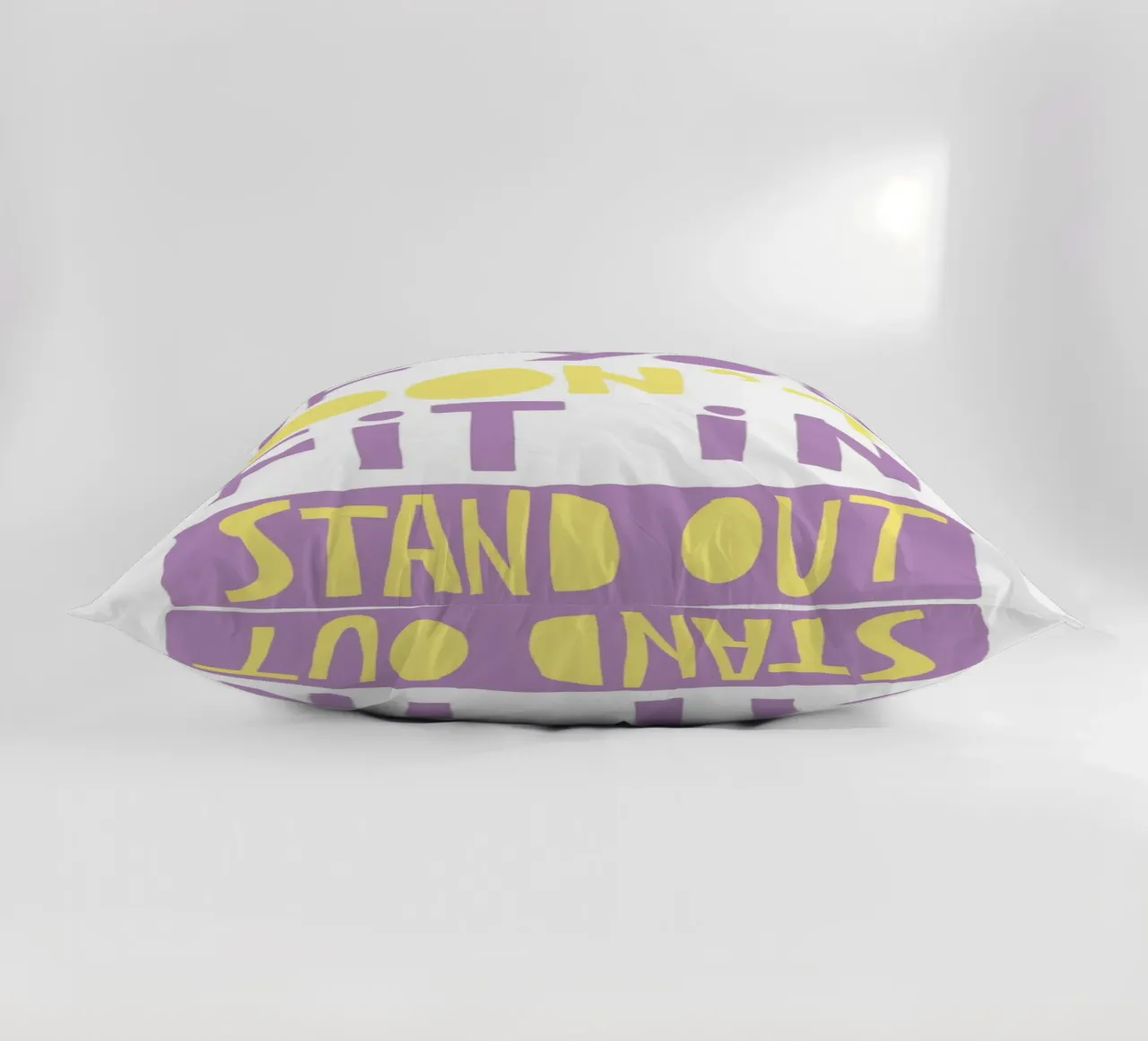 if you don't fit in stand out cuscino da fraeuleinvonfuchs