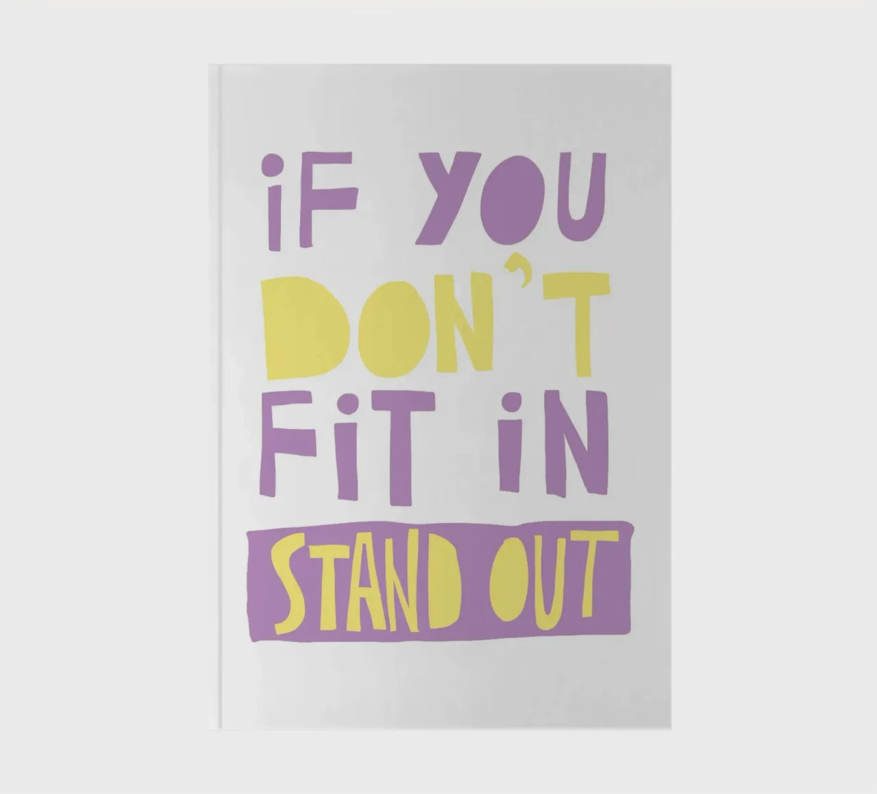if you don't fit in stand out diario da fraeuleinvonfuchs