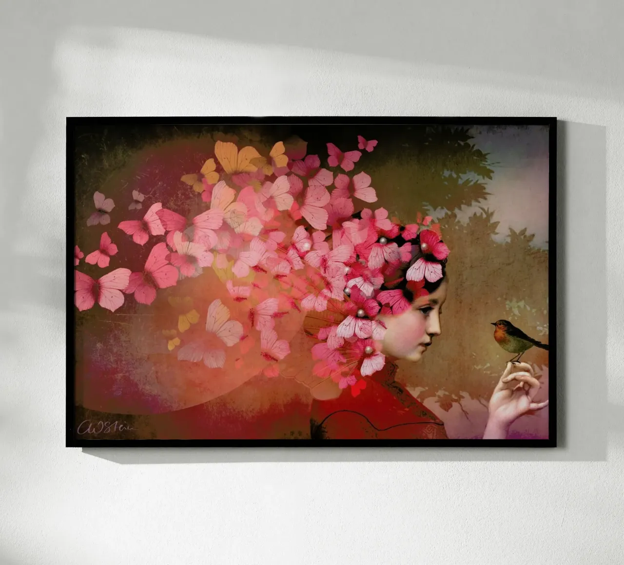 Friendship 2 poster by Catrin Welz-Stein