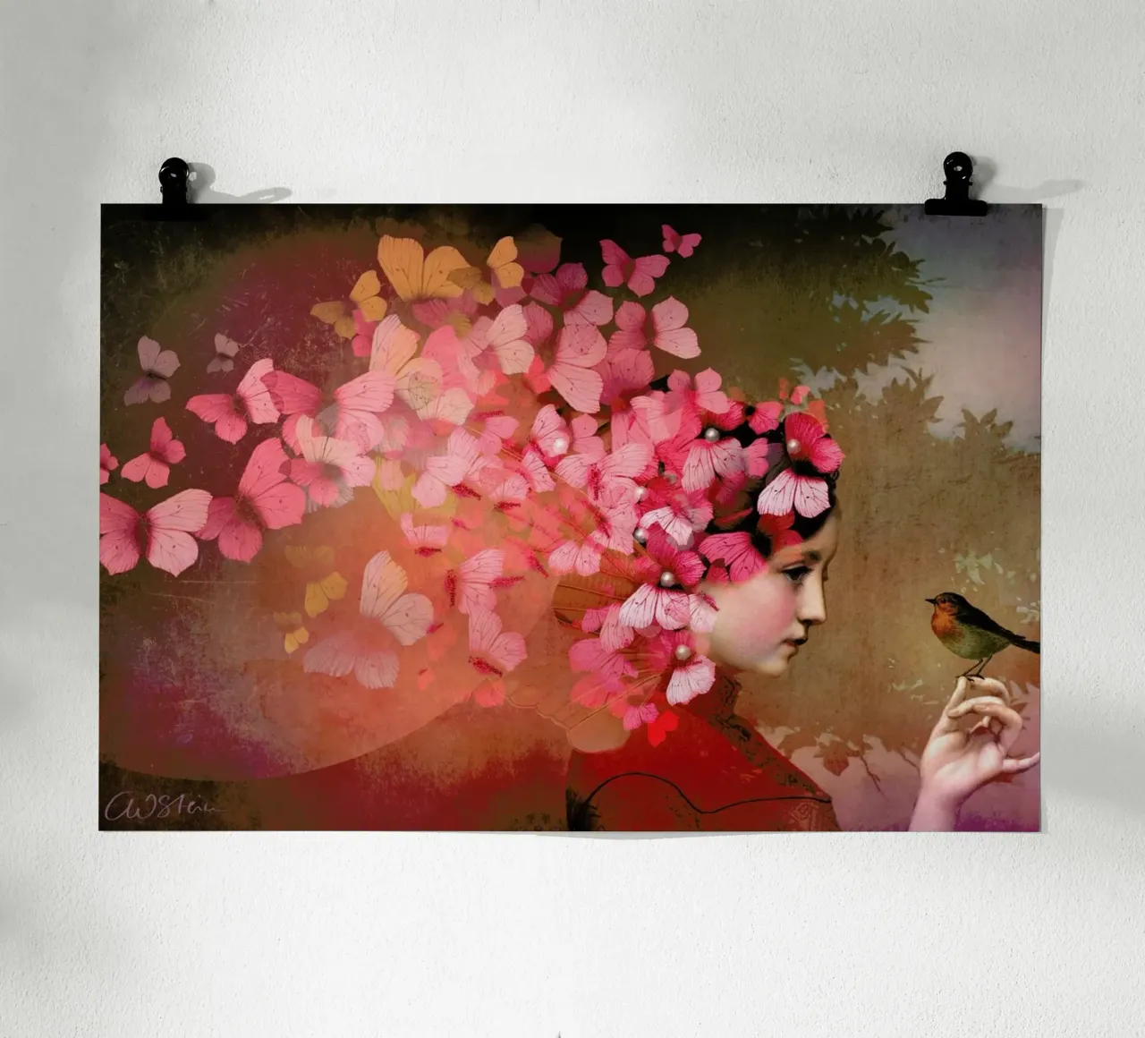 Friendship 2 poster by Catrin Welz-Stein