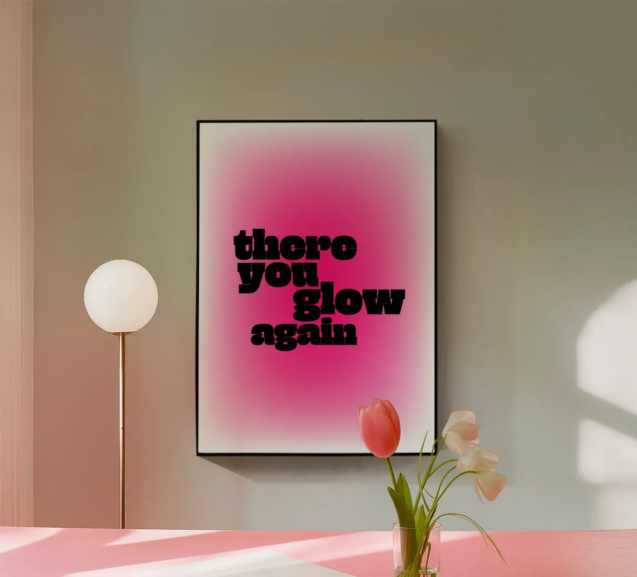 glow again - black metacrilato de be.