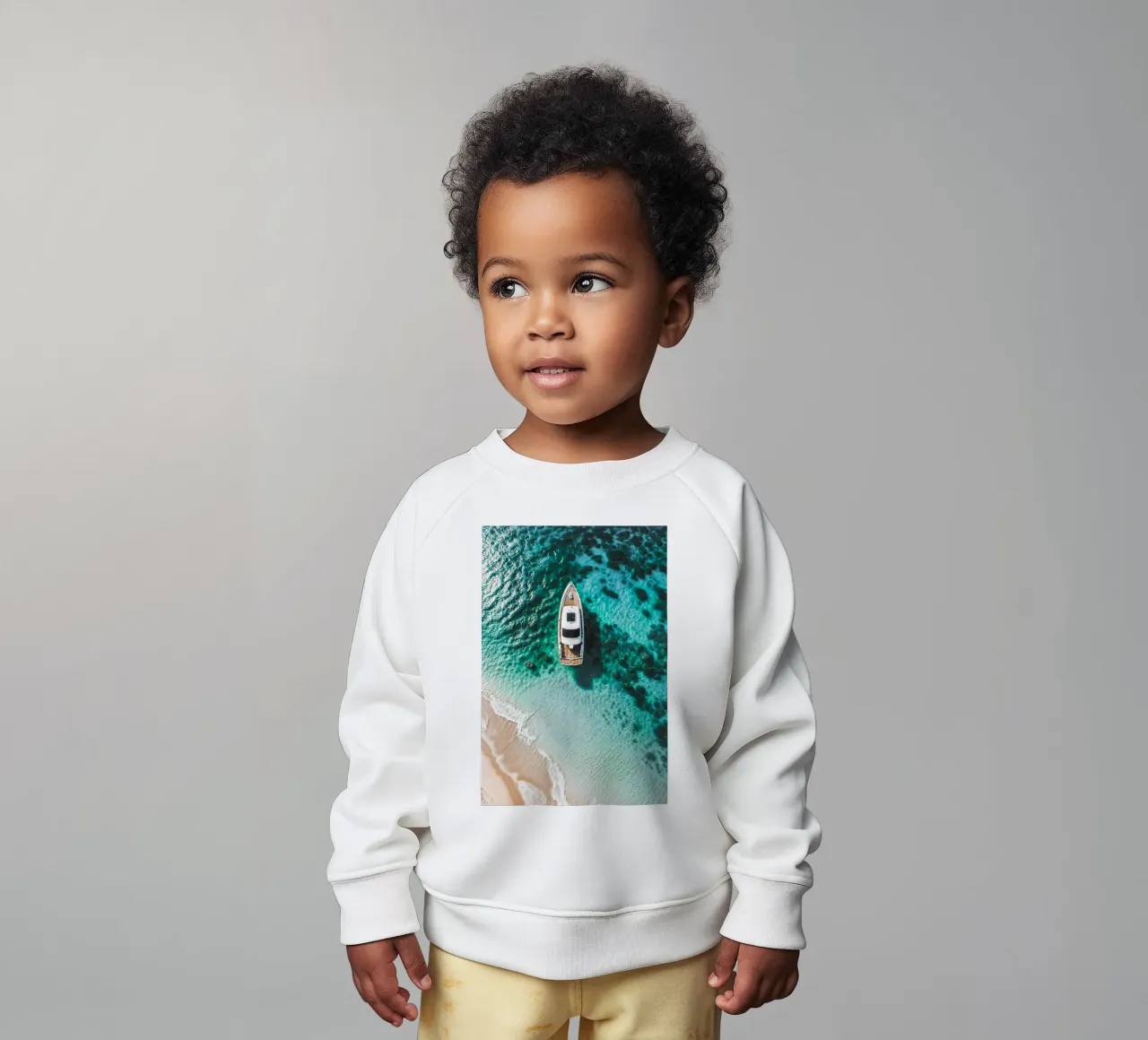 Perso all'Azzurro felpa neonato da BLICKPUNKT