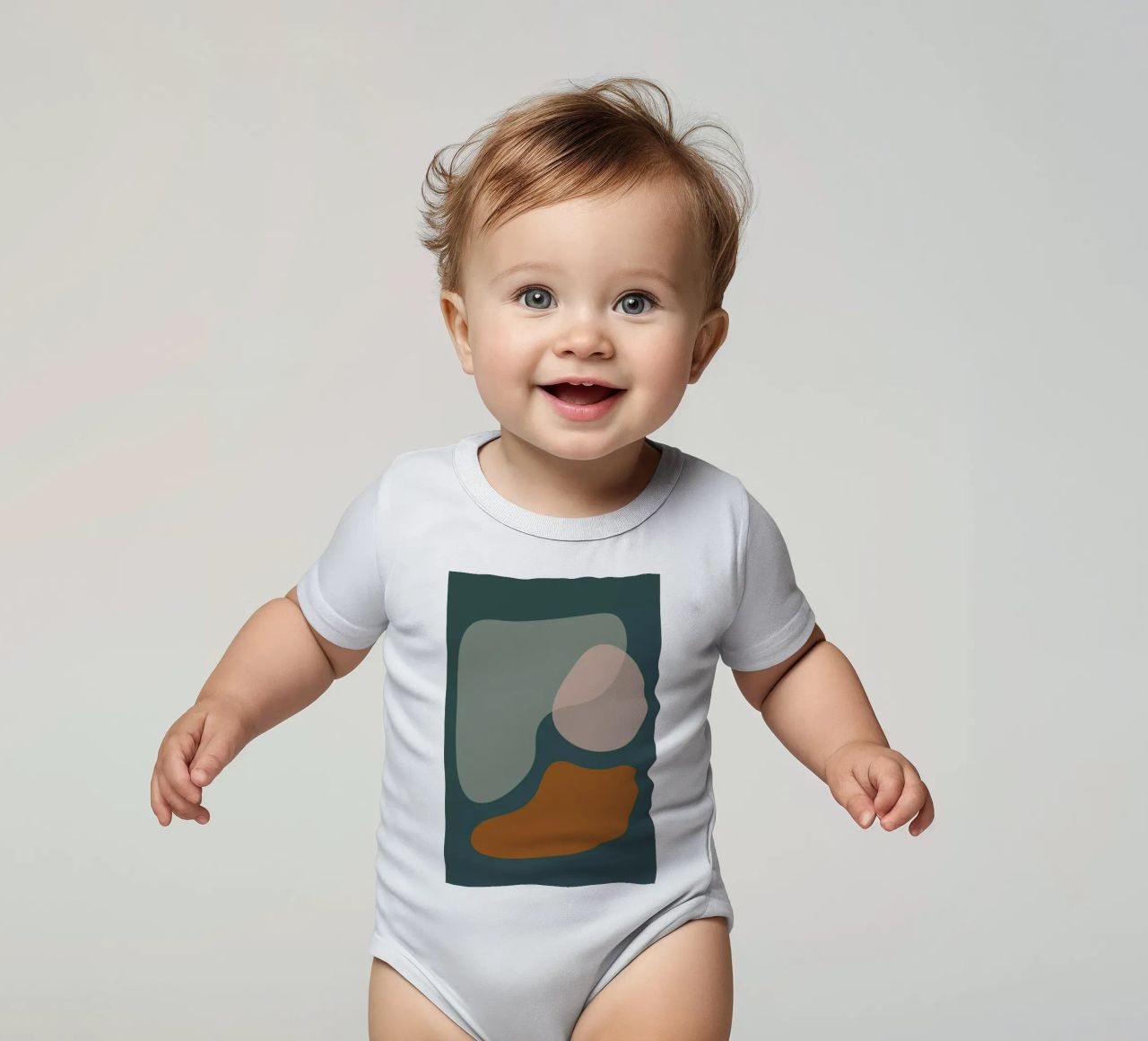 Context Kurzarm Babybody von Pure