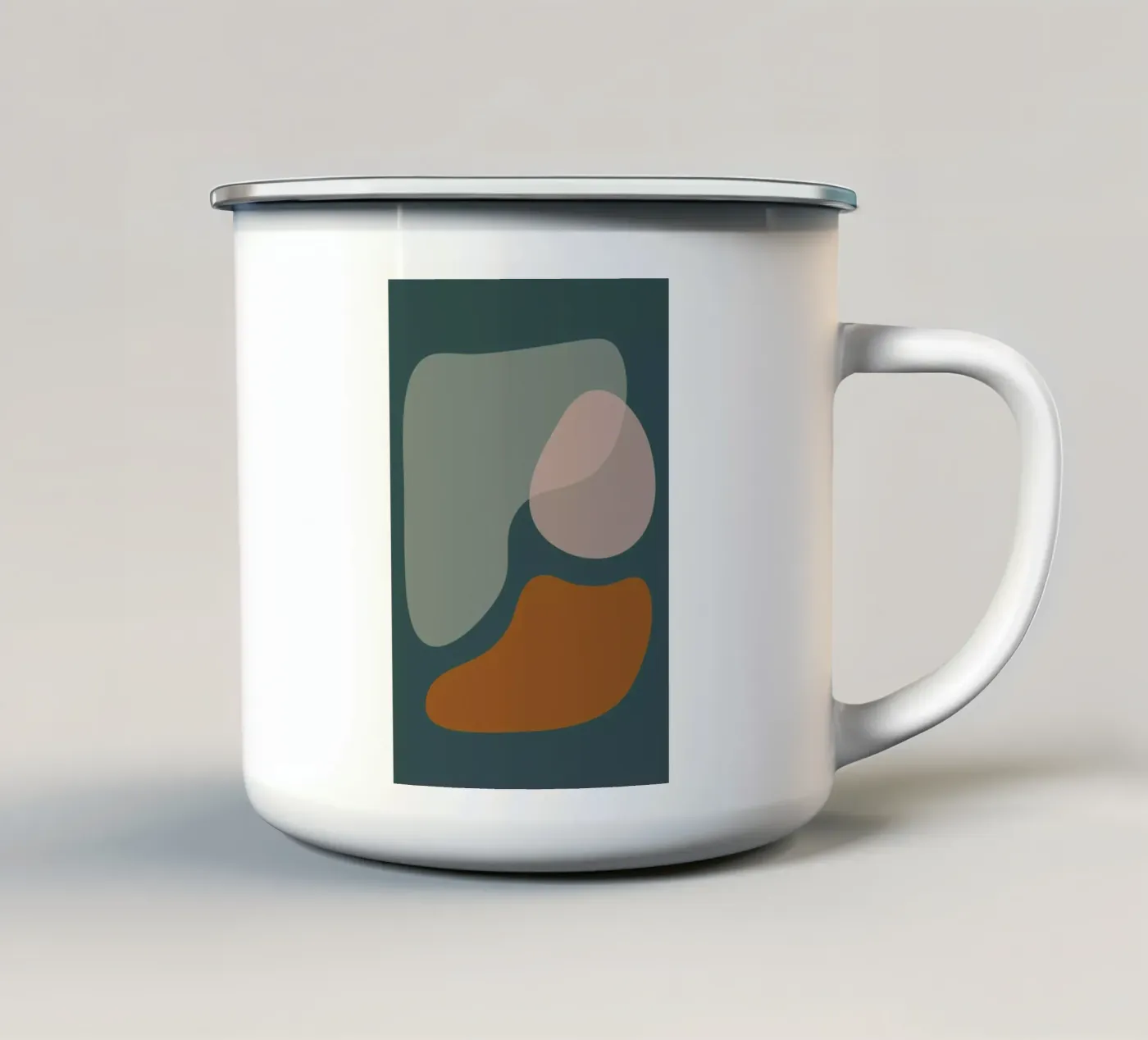 Context enamel mug by Pure
