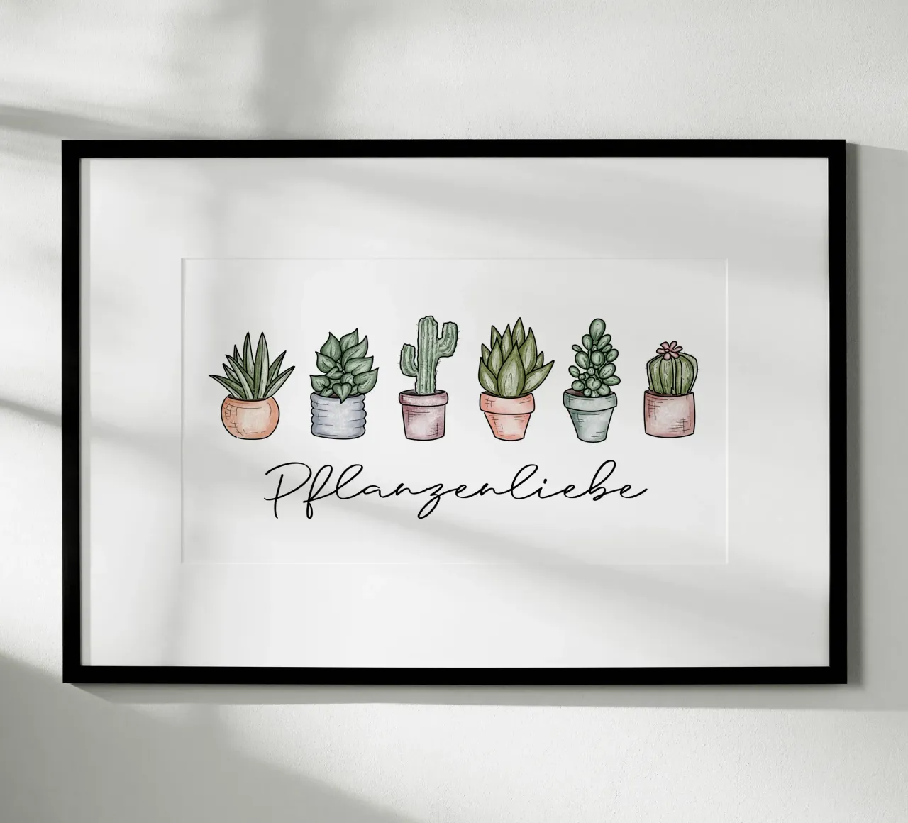 Pflanzenliebe poster da zeitfuerkrimsundkrams