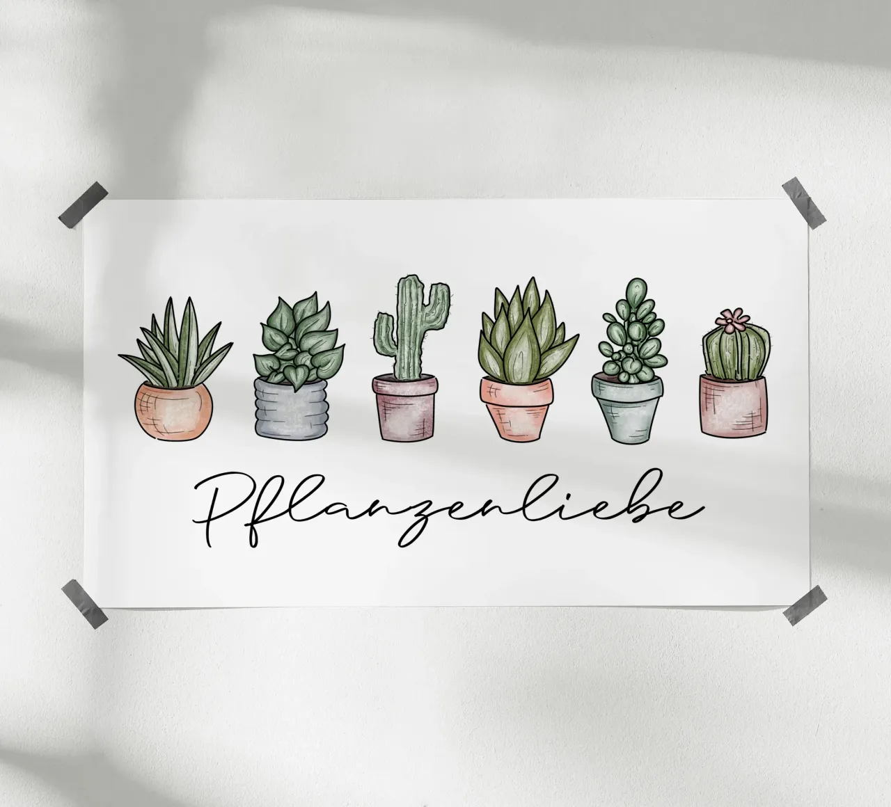 Pflanzenliebe poster da zeitfuerkrimsundkrams